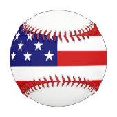 USA Flag Individuelle Name bbcnt Baseball (Vorderseite)