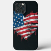 USA Flag iPhone Case (Rückseite)