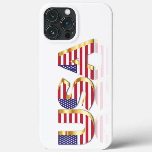 USA Flag iPhone Case (Rückseite)