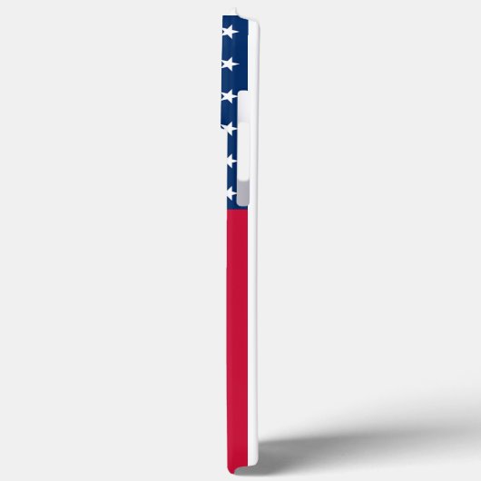 USA Flag iPhone Case (Rückseite / Links)