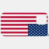 USA Flag iPhone Case (Rückseite (Horizontal))