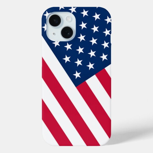 USA Flag iPhone Case American Patriotic (Rückseite)
