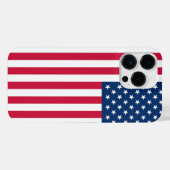 USA Flag iPhone Case American Patriotic iPhone Hülle (Rückseite (Horizontal))