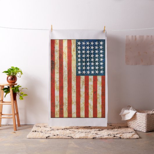 USA Flag - Jasper Johns Stoff (Beispiel)