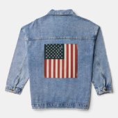 USA Flag Jeansjacke (Rückseite)