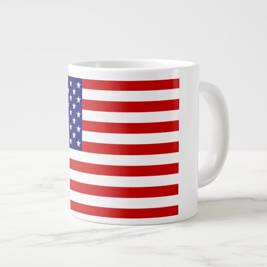 USA Flag Jumbo Tasse (Vorderseite Rechts)