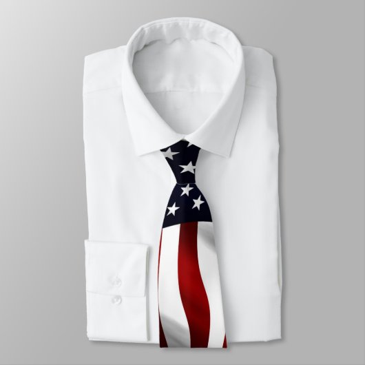 USA FLAG KRAWATTE (Gebunden)