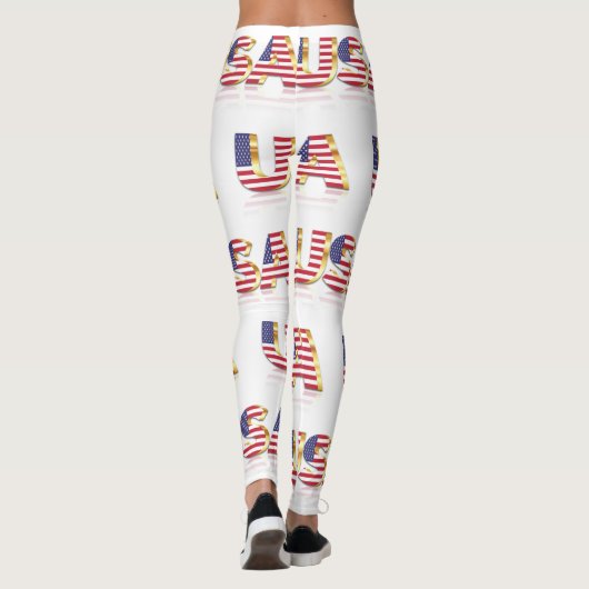 USA Flag Leggings (Rückseite)