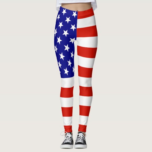 USA Flag Leggings (Vorderseite)