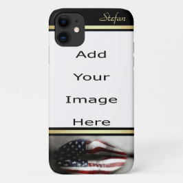USA Flag Lips Border Case-Mate iPhone Hülle