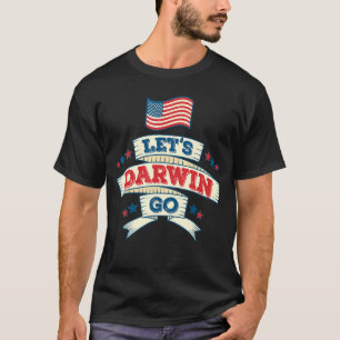 Usa Flag Los Darwin Shirt Funny Sarcastic