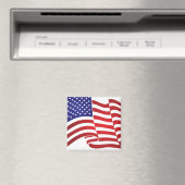 USA Flag Magnet (In Situ (Geschirrspüler))