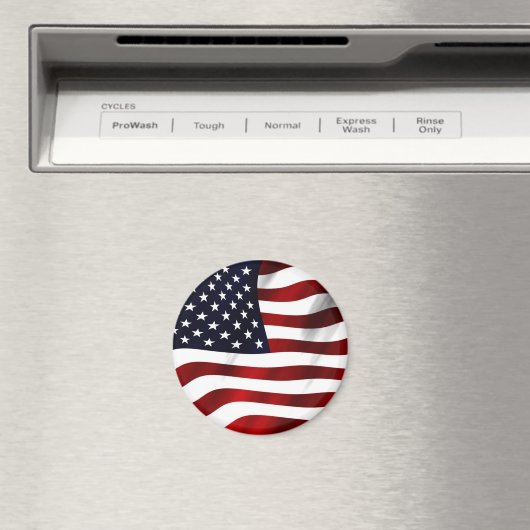 USA FLAG MAGNET (In Situ (Geschirrspüler))