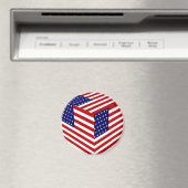 USA Flag_ Magnet (In Situ (Geschirrspüler))