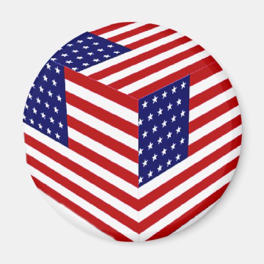 USA Flag_ Magnet (Vorne)