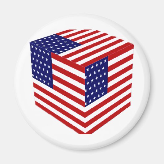 USA Flag_ Magnet (Vorne)