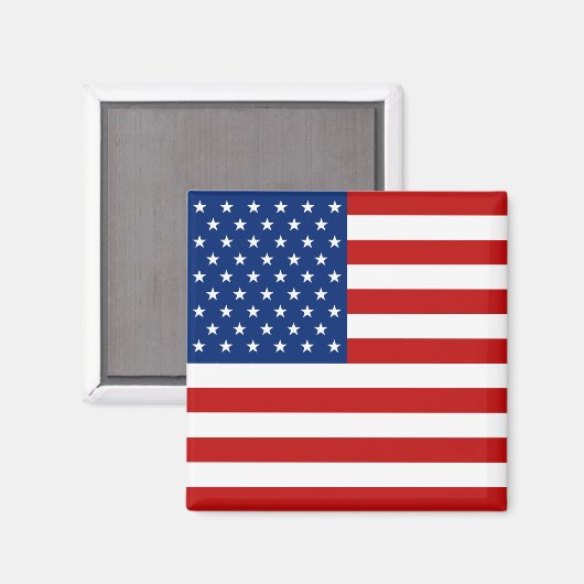 USA Flag Magnet (Vorderseite/Rückseite)