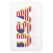 USA Flag Magnet USA (Vertikal)