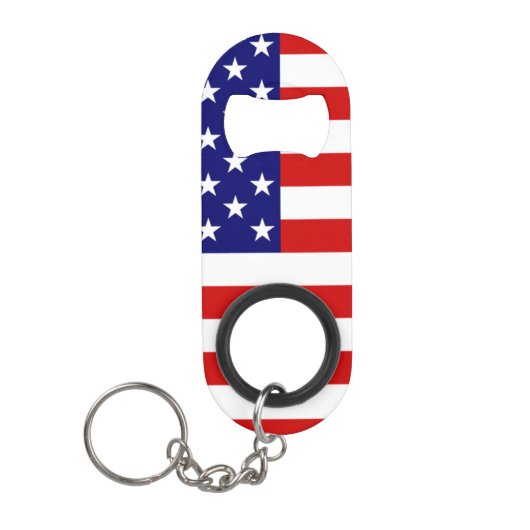 USA Flag Mini Flaschenöffner (Vorderseite)