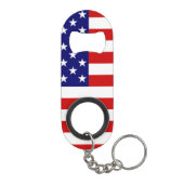 USA Flag Mini Flaschenöffner (Rückseite)