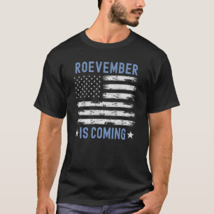USA Flag Mittelfristige Wahl November 2022 Pro Roe T-Shirt