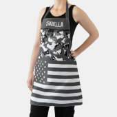 USA Flag Monochrome Camouflage Custom Schürze (InSitu)