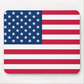 USA Flag Mouse Pad Patriotic Mousepad (Vorne)