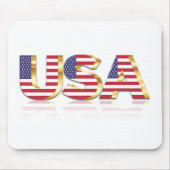USA Flag Mouse Pad USA Mousepad (Vorne)