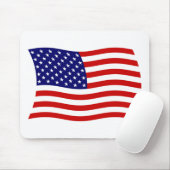 USA Flag Mousepad (Mit Mouse)
