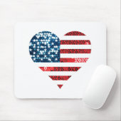 usa Flag Mousepad (Mit Mouse)