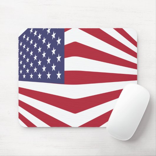 Usa Flag Mousepad (Mit Mouse)