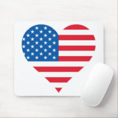 Usa Flag Mousepad (Mit Mouse)