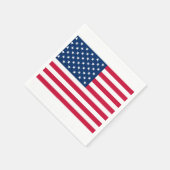 USA Flag Napkins Serviette (Ecke)