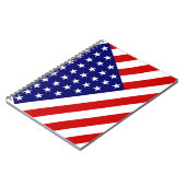 USA Flag nbcn Notizblock (Linke Seite)