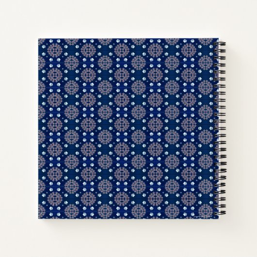 USA Flag Notebook Notizblock (Rückseite)