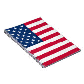 USA Flag Notebook Notizblock (Rechte Seite)