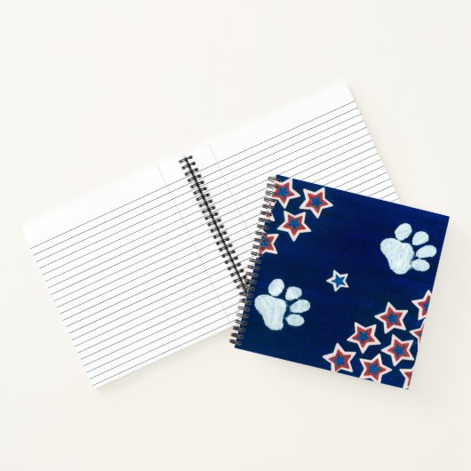USA Flag Notebook Notizblock (Innenseite)