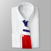 *~* USA Flag Old Glory Patriot Monogram Krawatte (Gebunden)