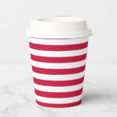USA Flag Paper Cups - Patriotic Pappbecher (Rückseite)