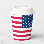 USA Flag Paper Cups - Patriotic Pappbecher (Rechts)