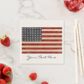 USA Flag Party Napkins Serviette (Beispiel)