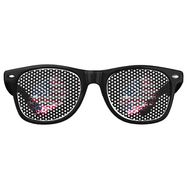 USA flag Partybrille (Vorderseite)