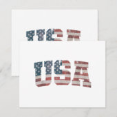 USA Flag Patriotic 4. Juli Amerika (Vorne/Hinten)
