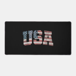USA Flag Patriotic 4. Juli Amerika Schreibtischunterlage