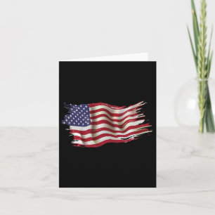 USA Flag Patriotic 4. Juli Amerika Tag des Indes Karte