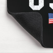 Usa flag patriotic american flag 4th of july men mousepad (Ecke)