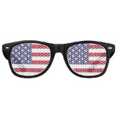 USA Flag Patriotic American Flag US Flagge Partybrille (Vorderseite)