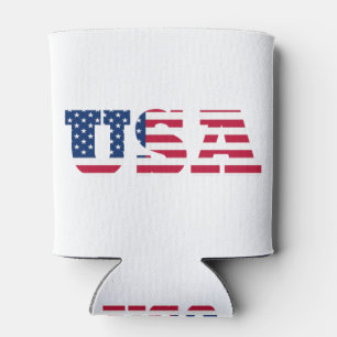 USA Flag Patriotic Dosenkühler