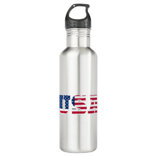 USA Flag Patriotic Edelstahlflasche