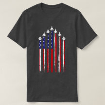 USA Flag Patriotic Fighting Jets